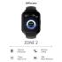 HiFuture Zone2 Bluetooth Calling Smart Watch, 1.96-inch AMOLED IPS Display, IP68 Waterproof, Health Monitoring & 100+ Sports Modes, up to 7 Days Battery Life - Black